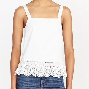 J Crew Textured Tie Sleeve Top